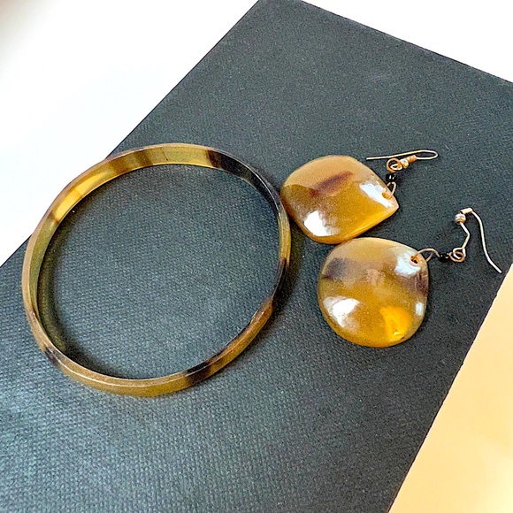Jewelry Cow Horn Jewelry Set Poshmark